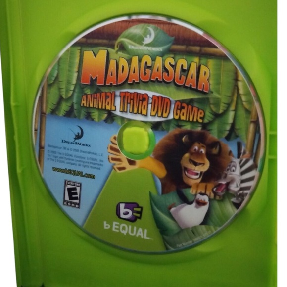 TRIVIA GAME- Madagascar Animal Triv DVD Game NIB - Picture 2 of 2